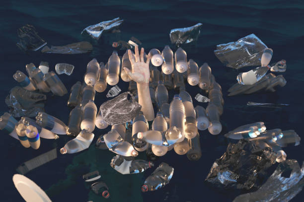 istock A person is drowning in plastic waste, the concept of environmental   problems with plastic waste 1132619282