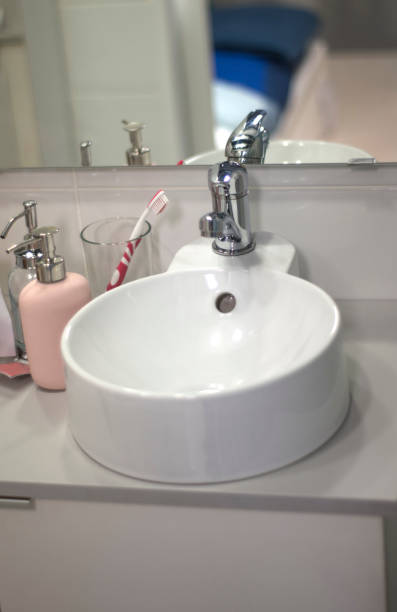 istock Bathroom Sink And Faucet 1132622673