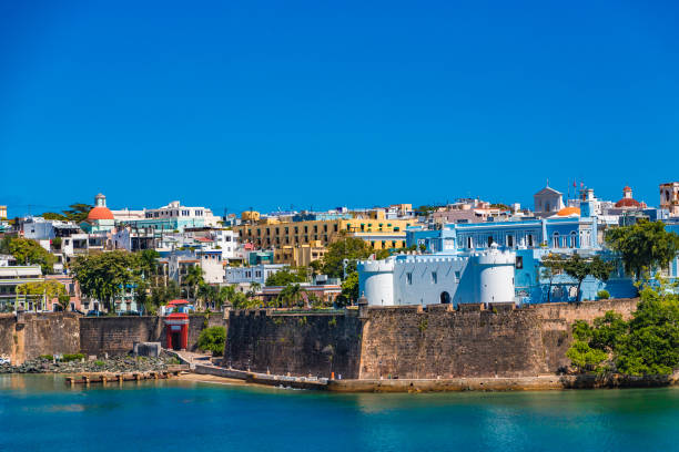 istock Colorful Hill Overlooking San Juan Harbor 1132625297