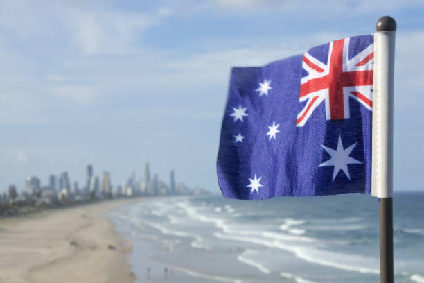 istock Surfers Paradise City Skyline, Australia 1132634415