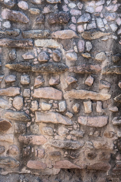 istock Stone rocks used to create a subtle pinkish wall 1132635582