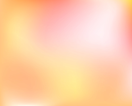 Abstract light yellow orange bright blured gradient background. Vector llustration