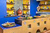 Mexican decorated kitchen