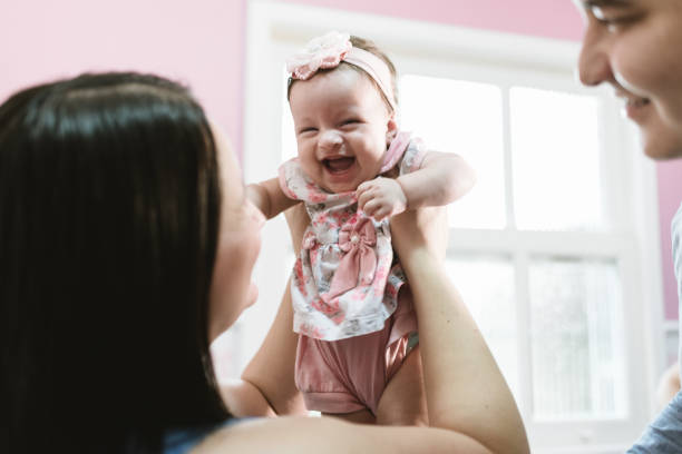 istock Family fun in baby's room 1132649953