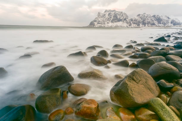 istock Utakleiv Beach, Lofoten Islands, Norway 1132656401