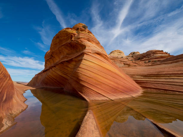 istock The Wave sandstone formation in Coyote Buttes, Arizona. 1132660323
