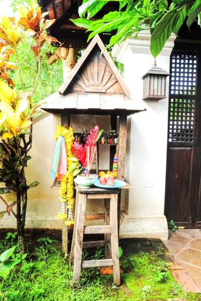 istock Spirit's house - religion - May belives - Thai Buddhism 1132661593