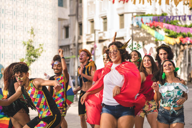istock Brazilian street carnival 1132668921