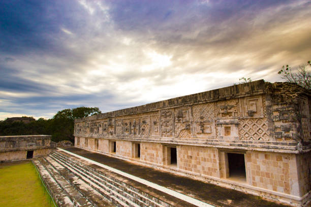 Mayan ruins of Mayapan in Yucatan, Mexico