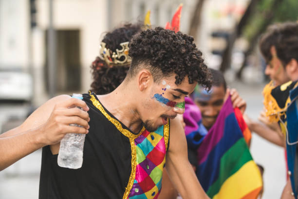 karnawał uliczny w brazylii - entertainment bright carnival celebration zdjęcia i obrazy z banku zdjęć