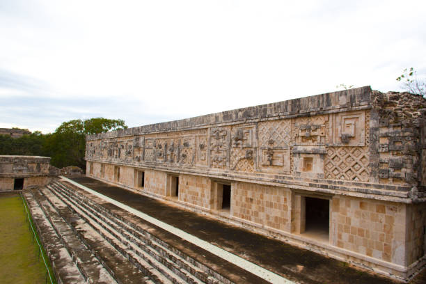 istock Uxmal, Yucatan, Mexico: Nunnery Quadrangle Wide Angle 1132672610
