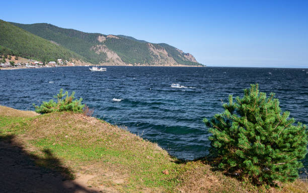 istock View of Cape Sobolev on lake Baikal 1132675283