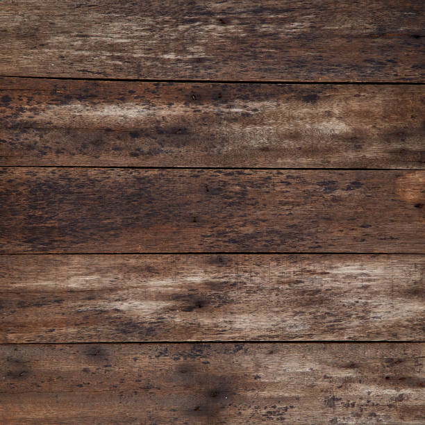 istock Wooden background. Texture with an old, rustic 1132675518