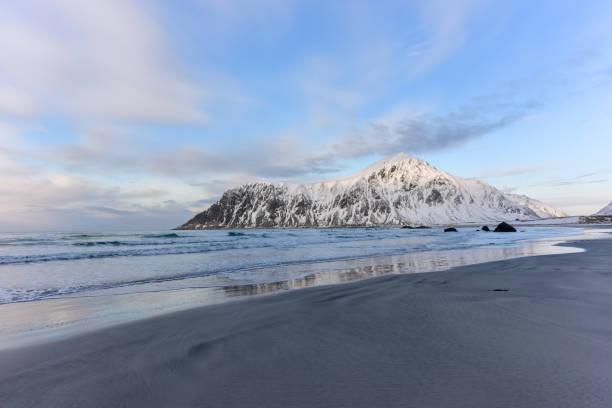 istock Skagsanden Beach, Lofoten Islands, Norway 1132678559