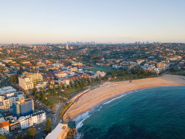 istock Sydney skyline with the beach 1132679284