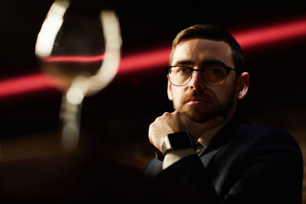 istock Businessman in eyeglasses 1132688806