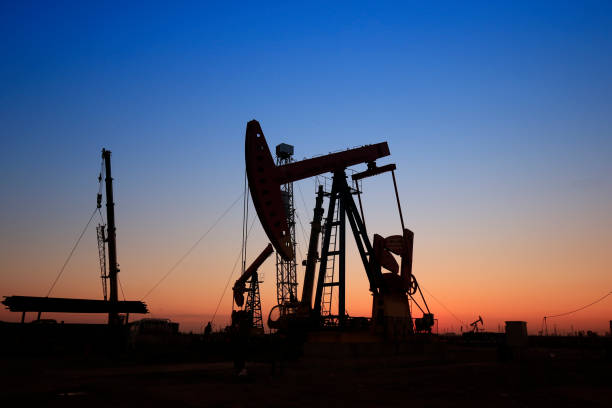 istock The oil pump, industrial equipment 1132690170