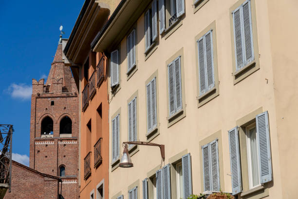 istock Monza, Italy: cityscape with the Arengario tower 1132691539