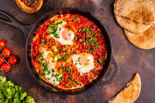 istock Shakshuka in a Frying Pan 1132694435