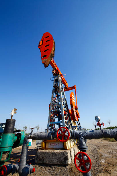 istock The oil pump, industrial equipment 1132695568