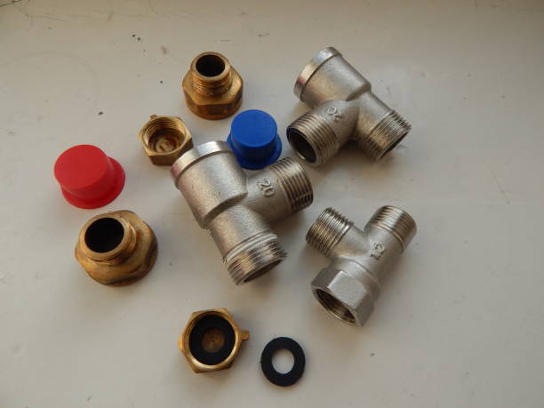 istock Plumbing taps and adapters 1132695739