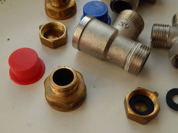 istock Plumbing taps and adapters 1132695741