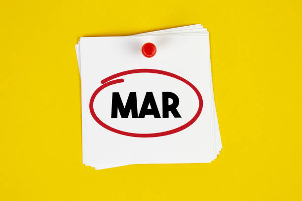 istock Mark March on the calendar 1132699807