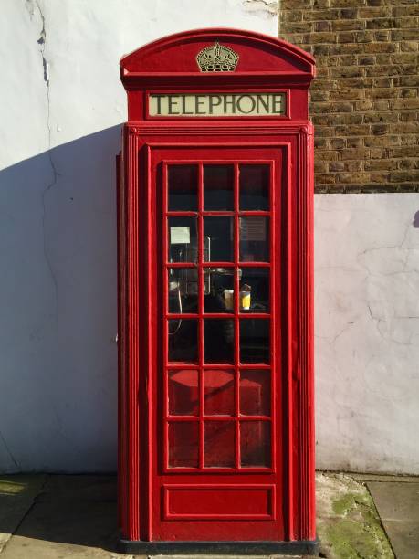 istock Red London phone box 1132703517