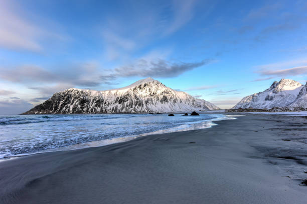istock Skagsanden Beach, Lofoten Islands, Norway 1132708449