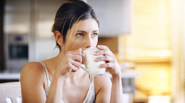 istock She starts every morning with a fresh cuppa 1132714742