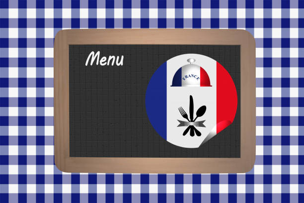 Restaurant menu  French cooking
