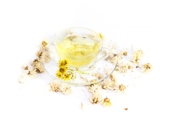 istock Chrysanthemum tea hot Close up 1132718344