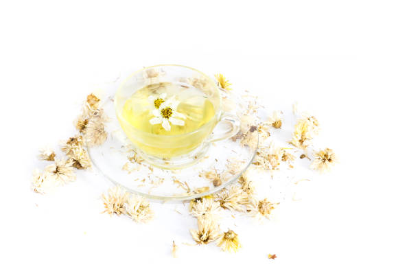 istock Chrysanthemum tea hot Close up 1132719294