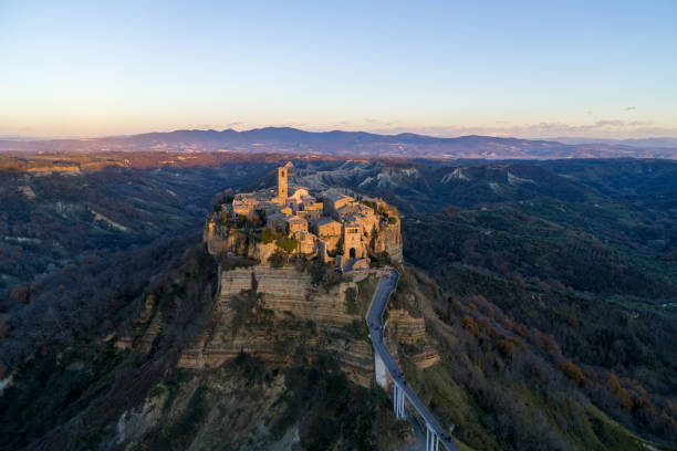istock Aerial View - Civita di Bagnoregio - Central Italy 1132722191