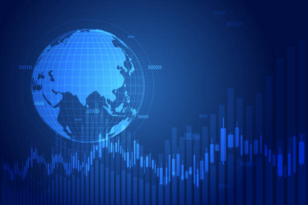 istock Candle stick graph chart in financial market , Forex trading graphic concept.Stock exchange market, investment, finance and trading. Trading platform. 1132723366