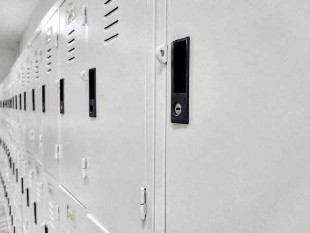 istock Locker room in the gym 1132724622