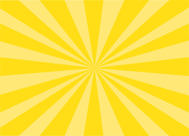 красочный вектор sunburst - светорассеяние в объективе иллюстрации stock illustrations