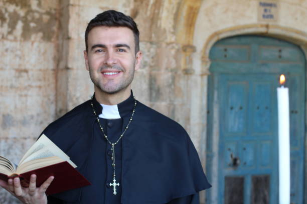 istock Religious man holding the Bible 1132746725