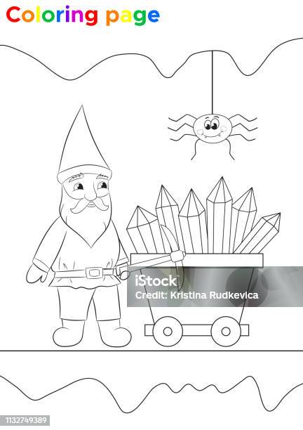 Coloring Page For Children Stock Illustration - Download Image Now - Art, Art And Craft, Backgrounds