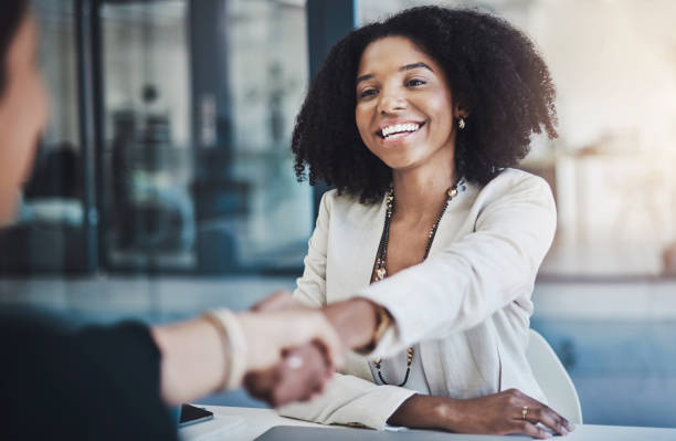 istock She seals deals like a pro 1132751359