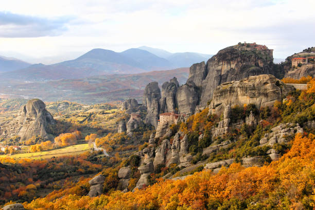 istock Meteora Rocks and Monasteries, Greece 1132751524