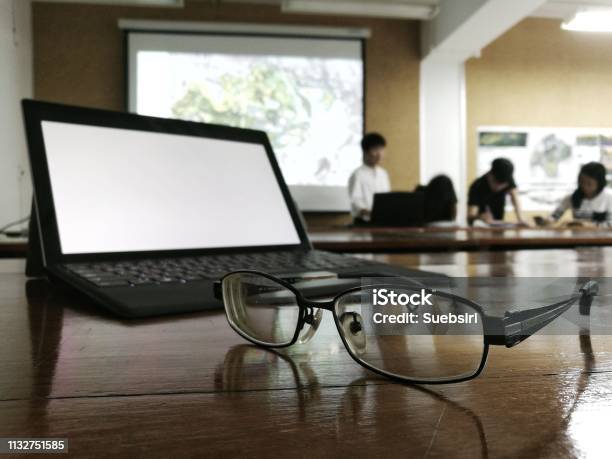 Tired And Worn Out In A Meeting Presentation Stock Photo - Download Image Now - Boredom, Education Training Class, Office