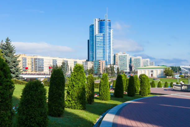 istock Minsk street landscape, Belarus 1132753219
