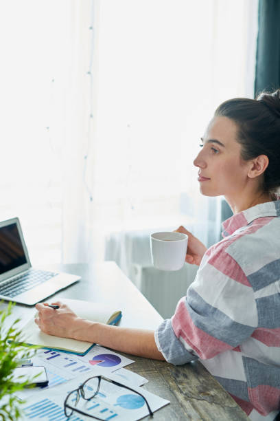 istock Pensive Woman Working at Home 1132753604