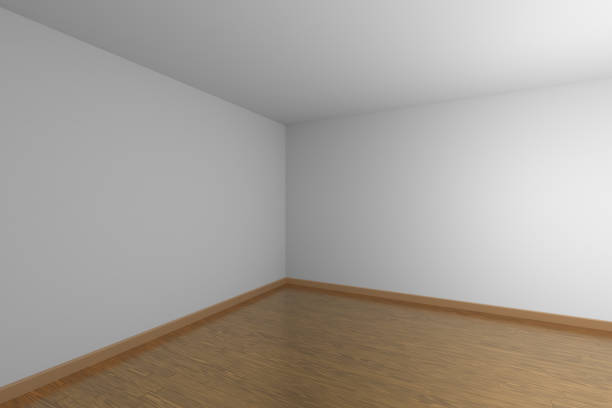 Wallpaper and Wood Flooring