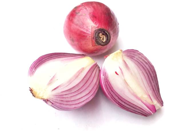 Fresh onion slices