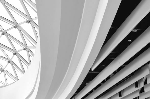 istock Abstract fragment of contemporary architecture 1132766204