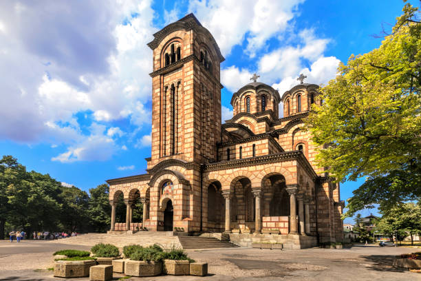 istock Orthodox church St. Marco in the Belgrade 1132769598
