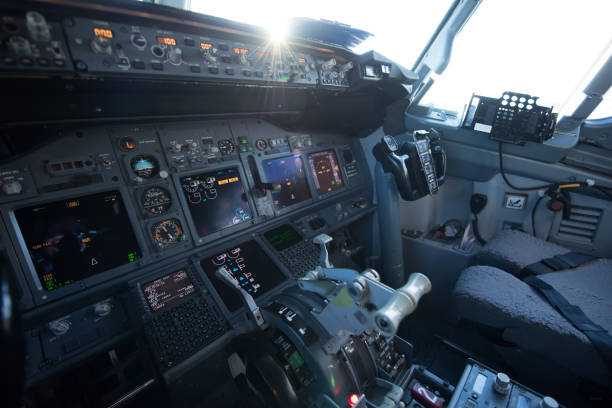 istock Cockpit of an airplane 1132769615