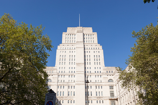 Senate House, the headquarters of the Senate House Libraries.